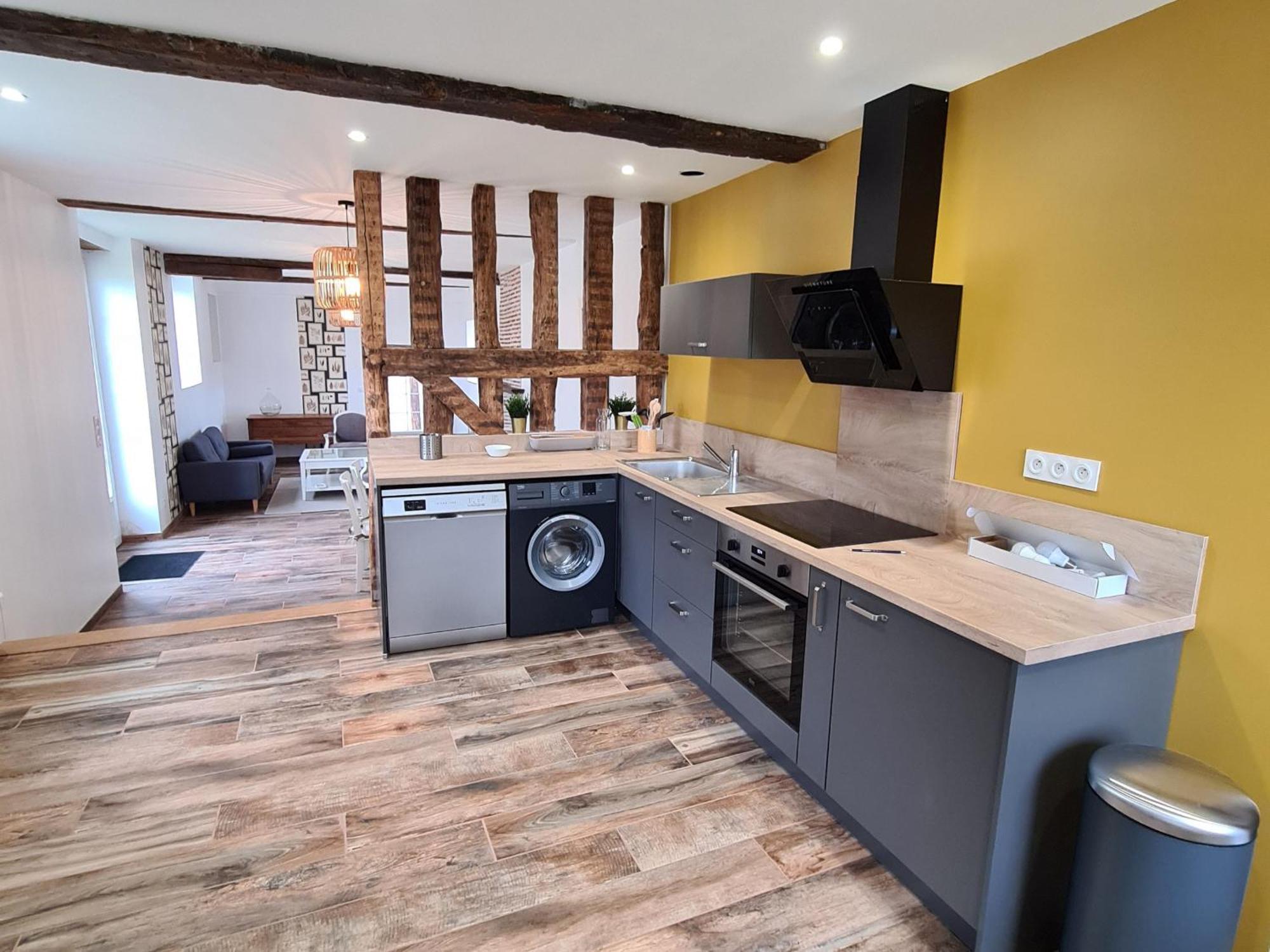 Maison Spacieuse Avec Jardin Privatif, Ideale Pour 6, Proche Orleans Et Chateaux De La Loire - Fr-1-590-236 *